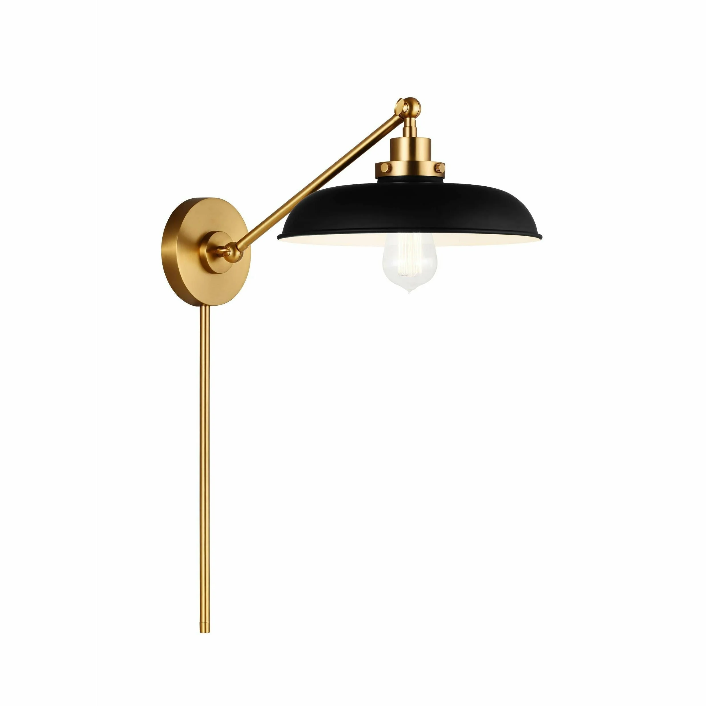Wellfleet One-Arm Wide Sconce