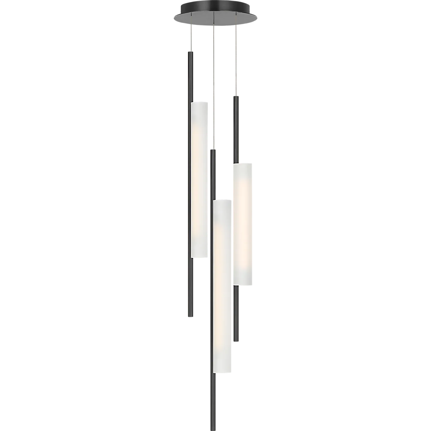 Windchime 12" 3 Light Chandelier - Image 12