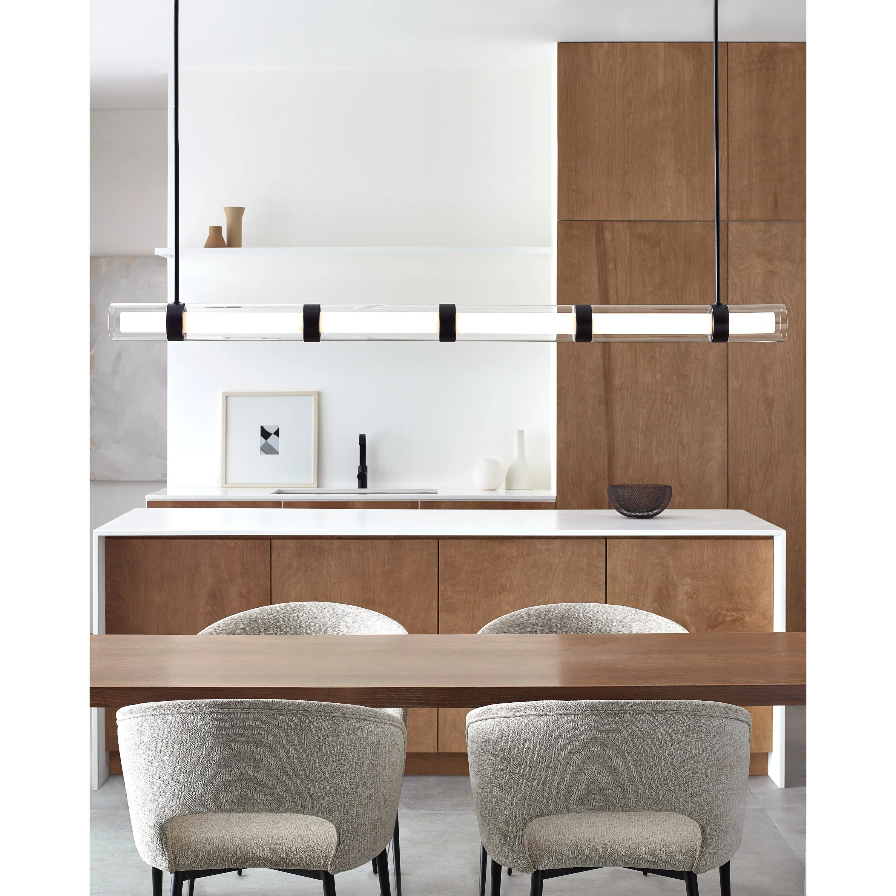 Wit Linear Chandelier - Image 2
