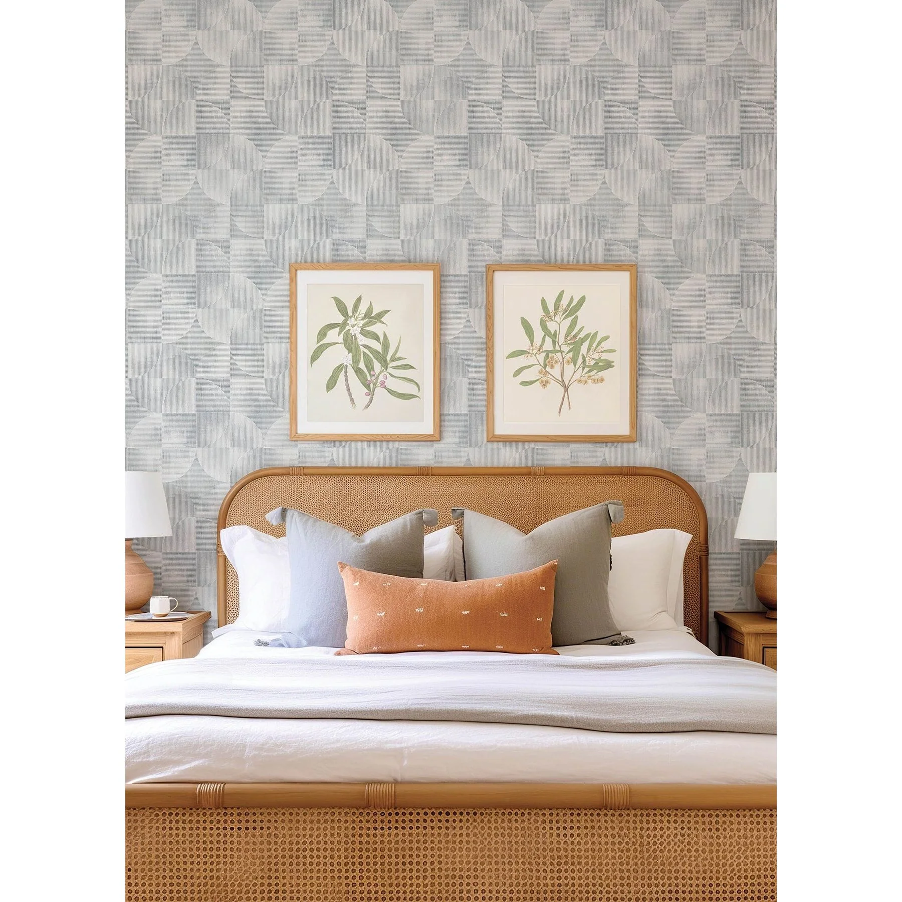Woodbine Abstract Geometric Wallpaper - Image 17
