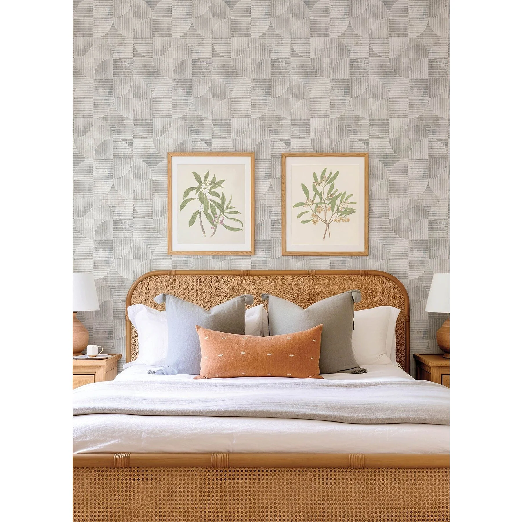 Woodbine Abstract Geometric Wallpaper - Image 9