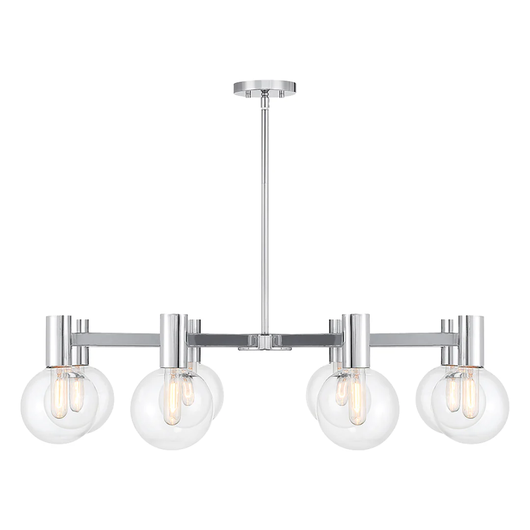 Wright 8-Light Chandelier - Image 3