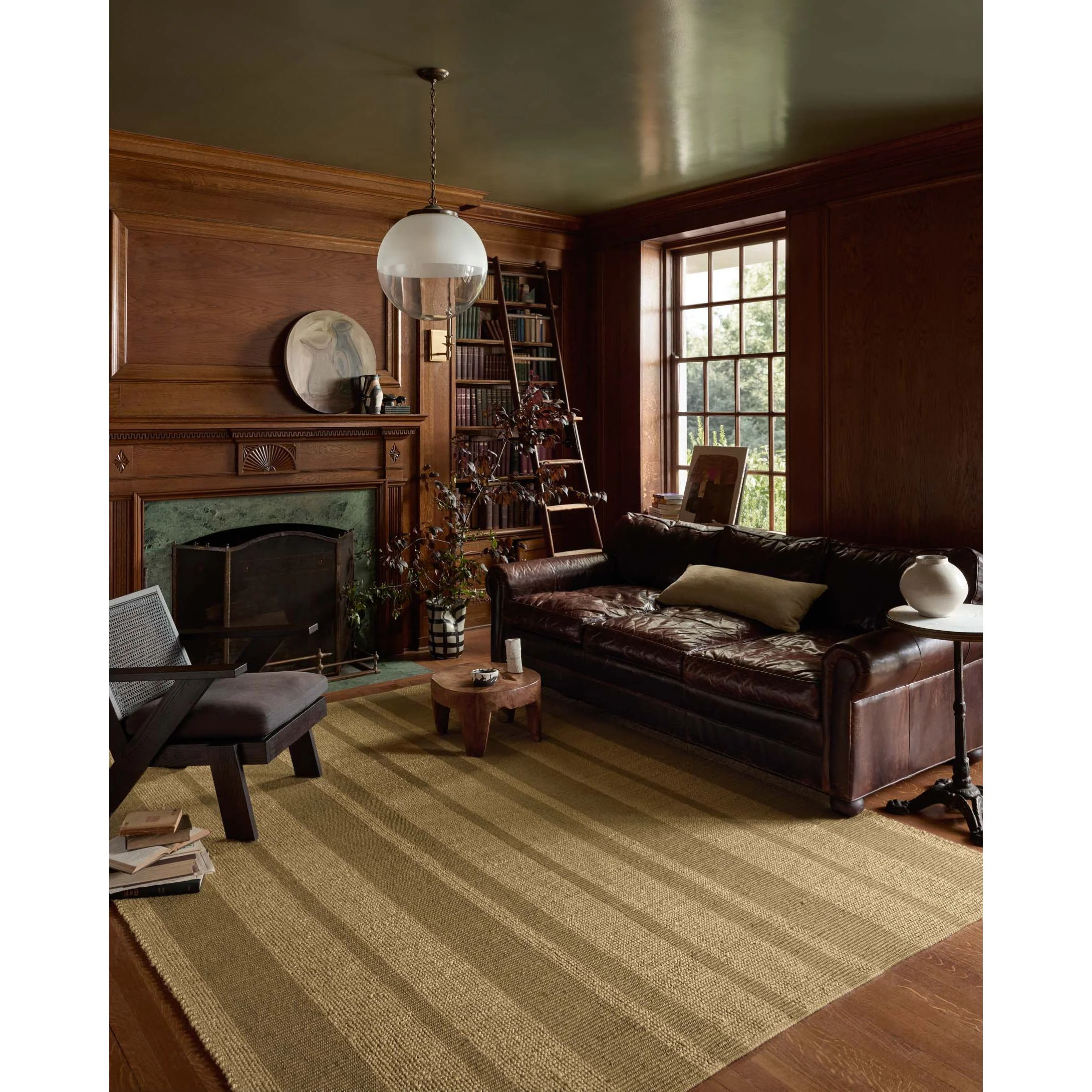 Weatherstaff LF Natural / Olive Rug | Leanne Ford x Loloi - Image 2