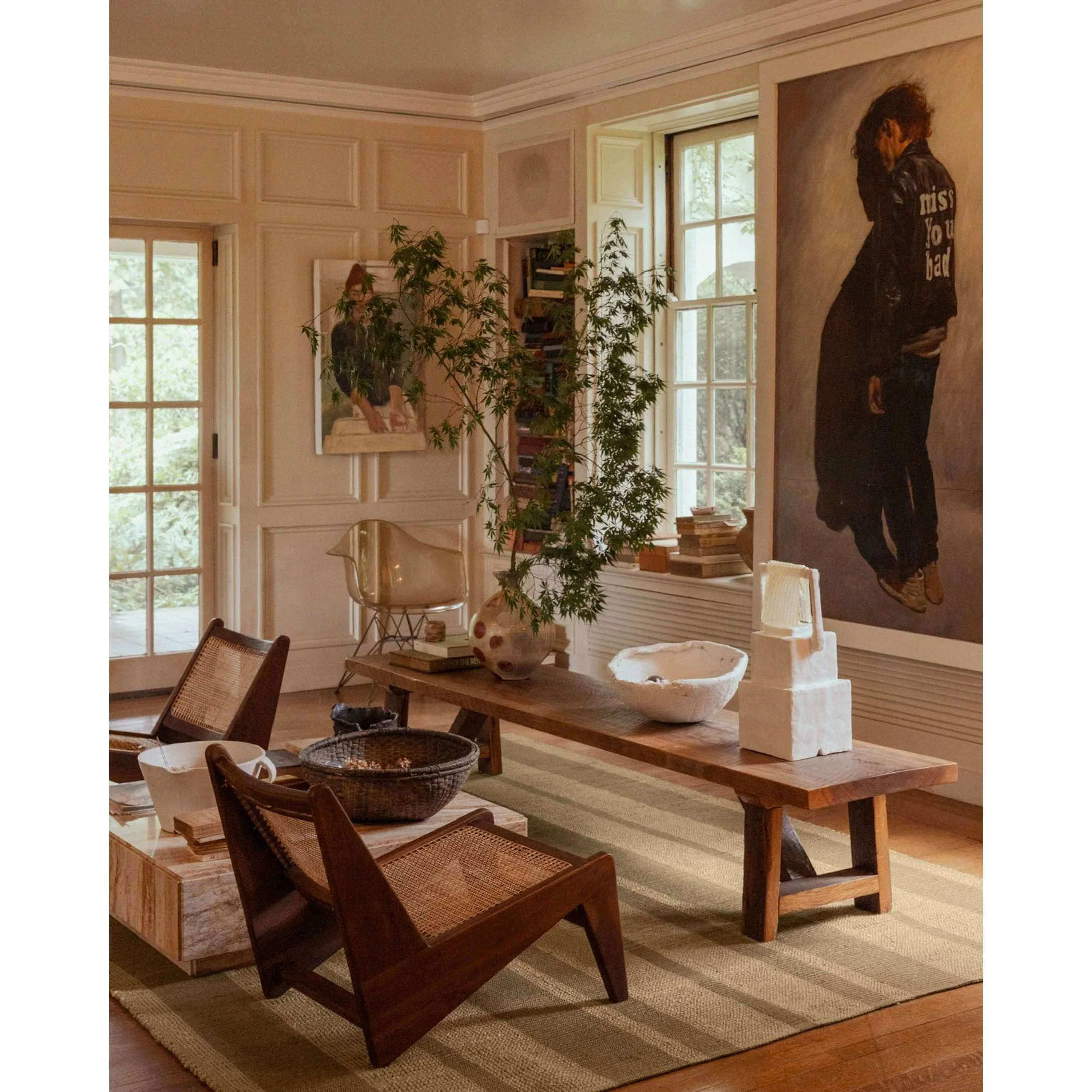 Weatherstaff LF Natural / Olive Rug | Leanne Ford x Loloi - Image 4