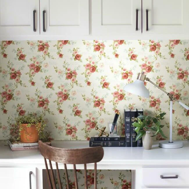 Heirloom Rose Wallpaper - Image 2