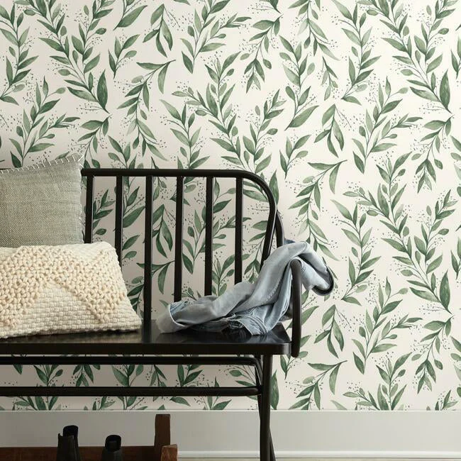 Olive Branch Wallpaper - Image 2