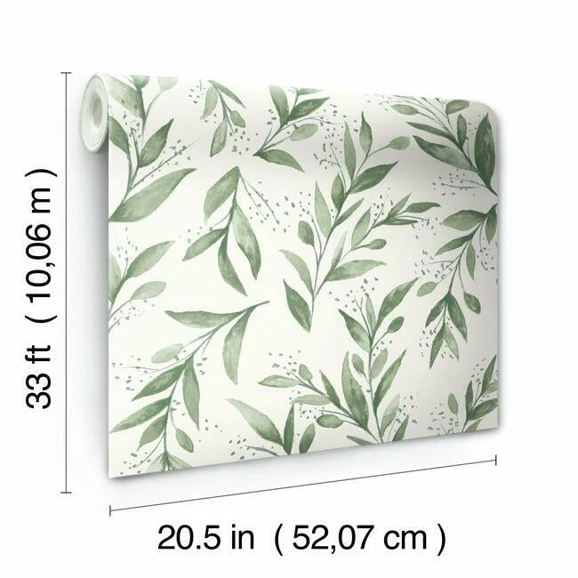 Olive Branch Wallpaper - Image 4
