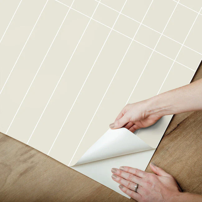 Linear Gridwork Premium Peel + Stick Wallpaper - Image 10
