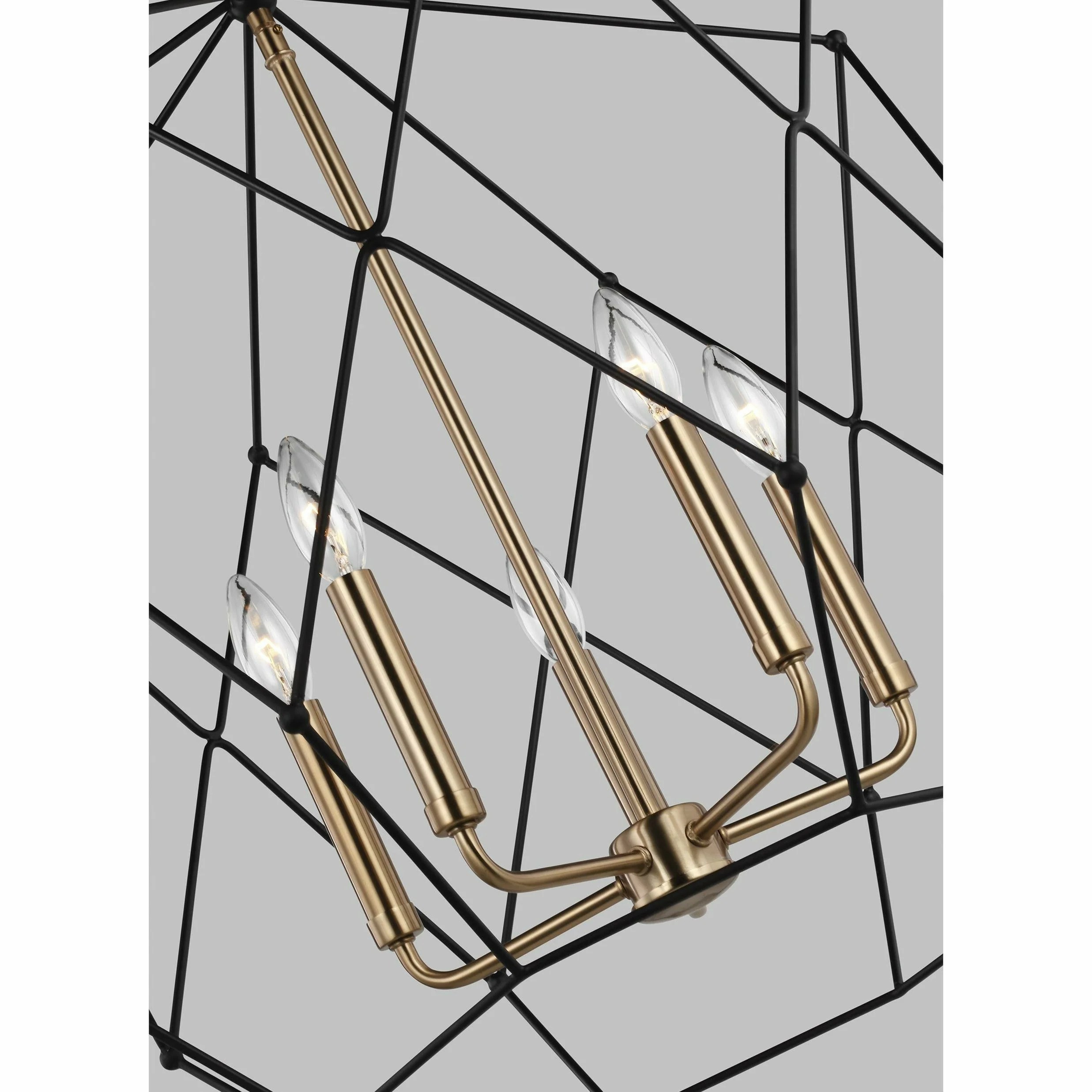Zarra Large Five Light Lantern - Image 3