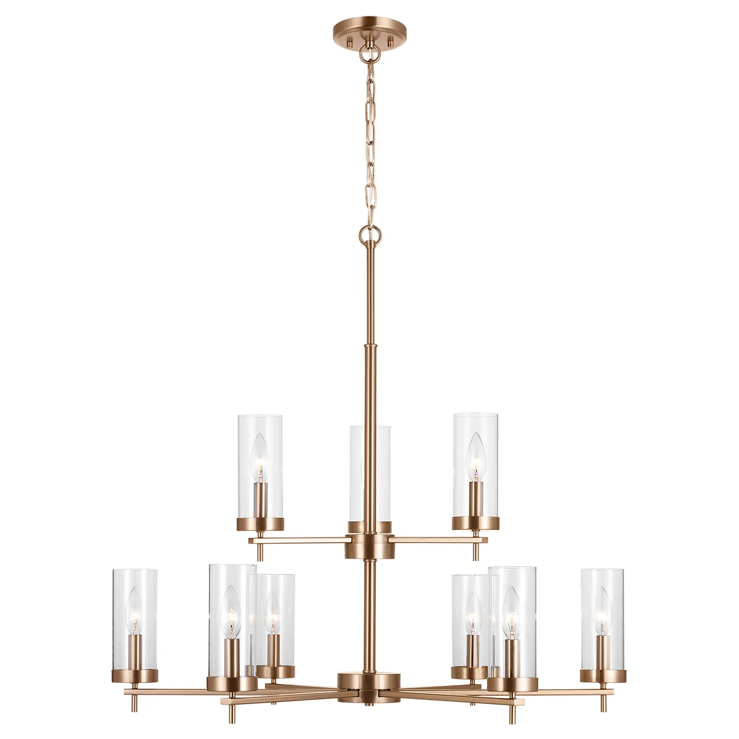 Zire Nine Light Chandelier - Image 3