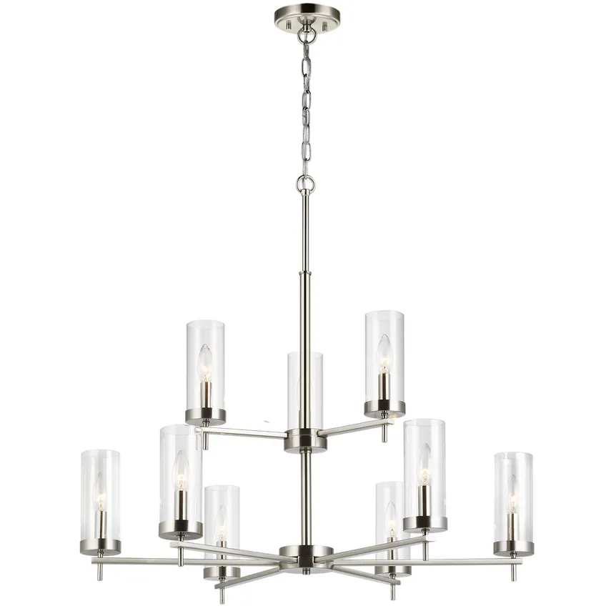 Zire Nine Light Chandelier - Image 4