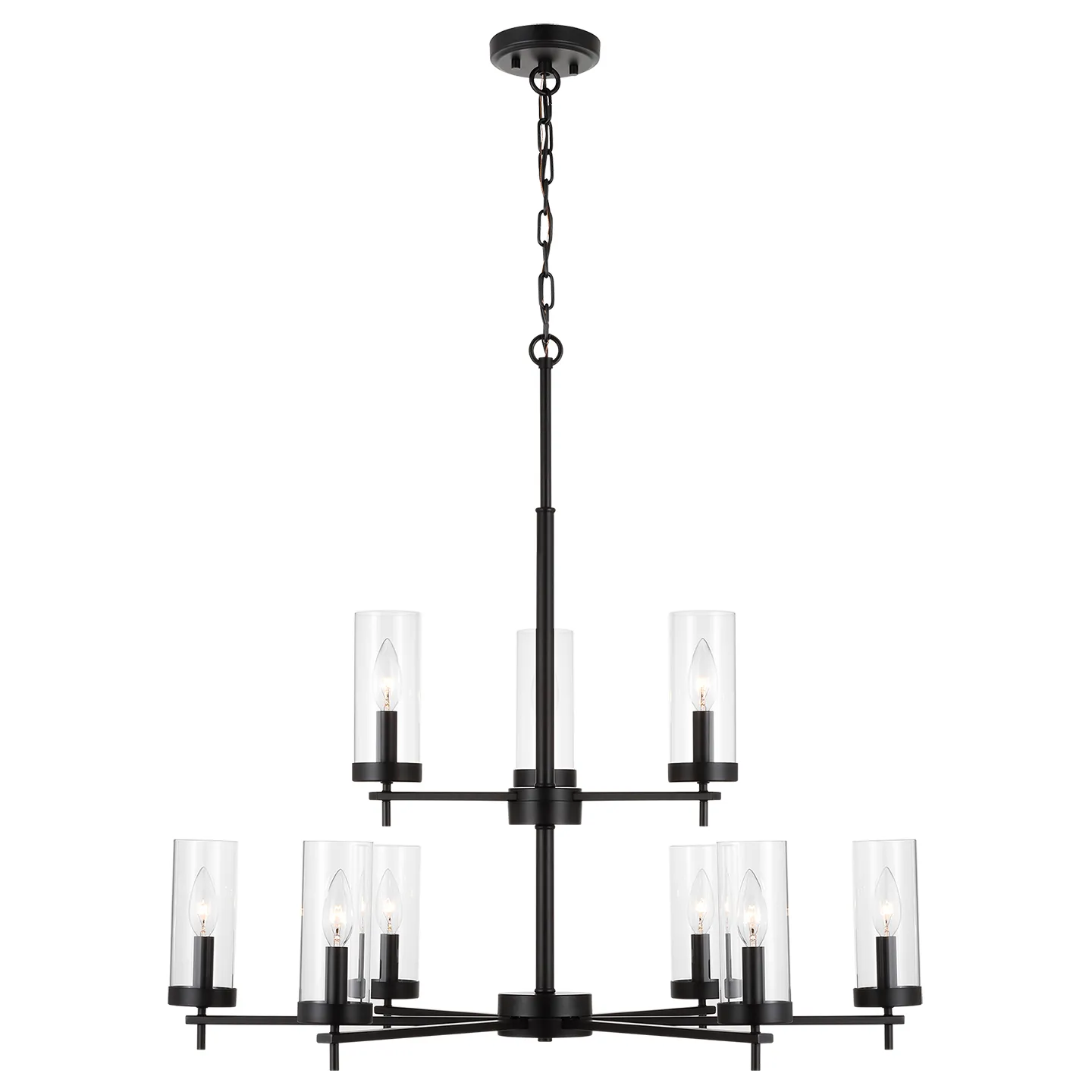 Zire Nine Light Chandelier - Image 5